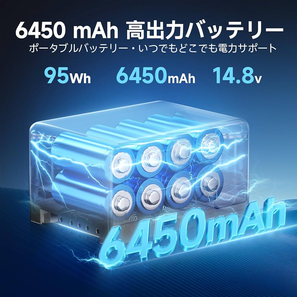 Amazon | Vマウントバッテリー, Moman(モーマン) Power 95 ミニ